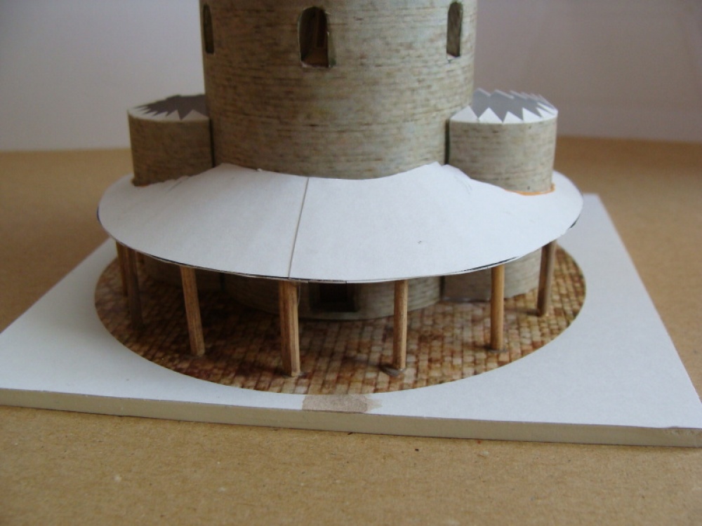 rotunda Mikulčice - rekonstrukce (Plná velikost v novém okně) rotunda Mikulčice - rekonstrukce