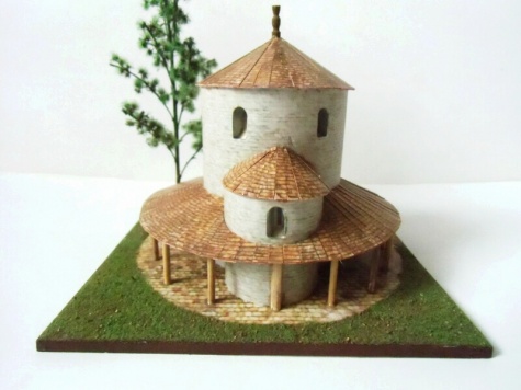 rotunda Mikulčice - rekonstrukce rotunda Mikulčice - rekonstrukce