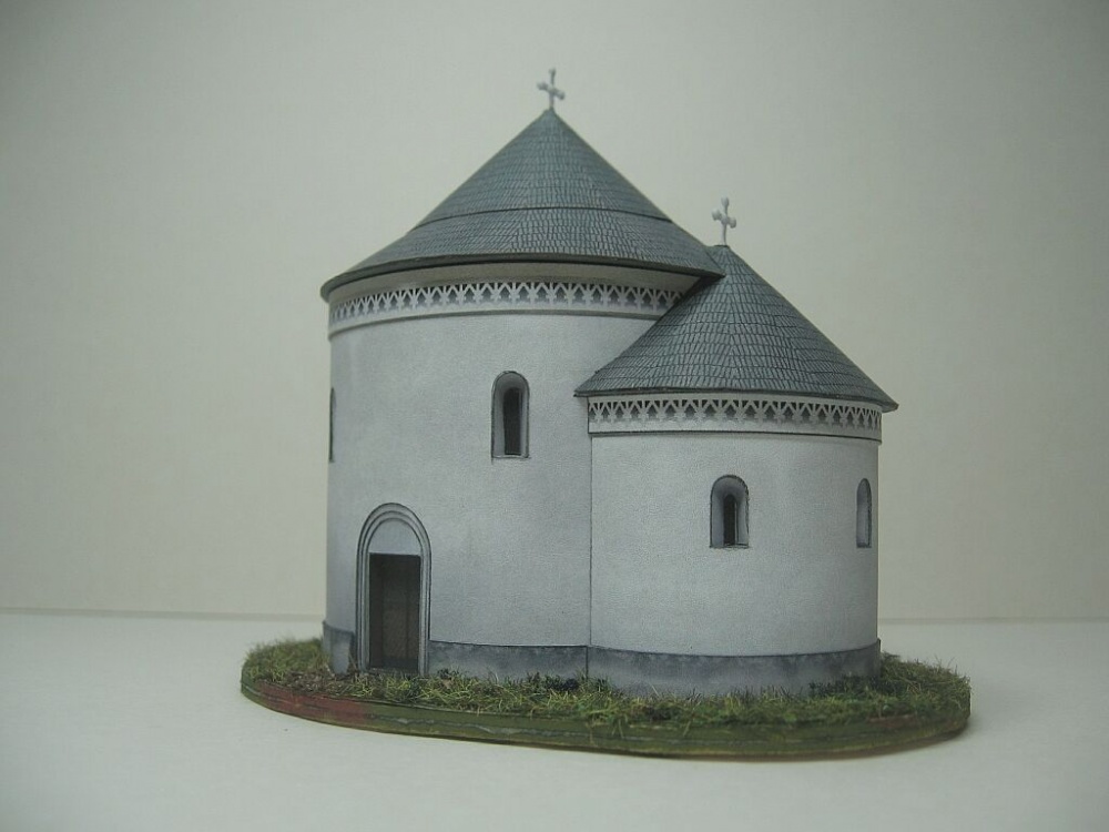 Rotunda sv. Kríža - Križovany nad Dudváhom (Plnďż˝ velikost v novďż˝m oknďż˝) Rotunda sv. Kríža - Križovany nad Dudváhom