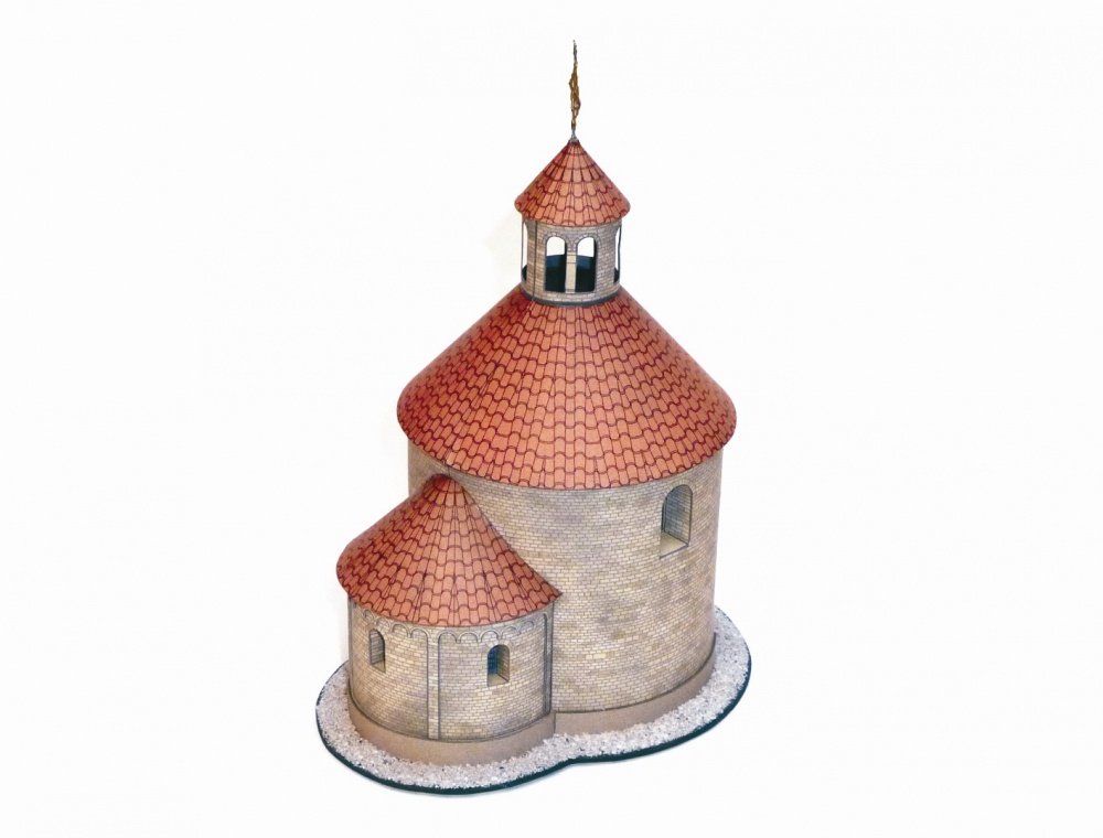 Rotunda sv. Kříže Menšího (Plná velikost v novém okně) Rotunda sv. Kříže Menšího