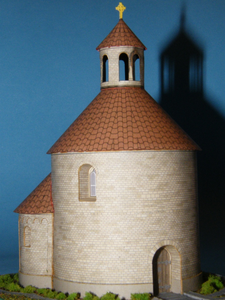 Rotunda Sv. Kříže menšího (Plná velikost v novém okně) Rotunda Sv. Kříže menšího