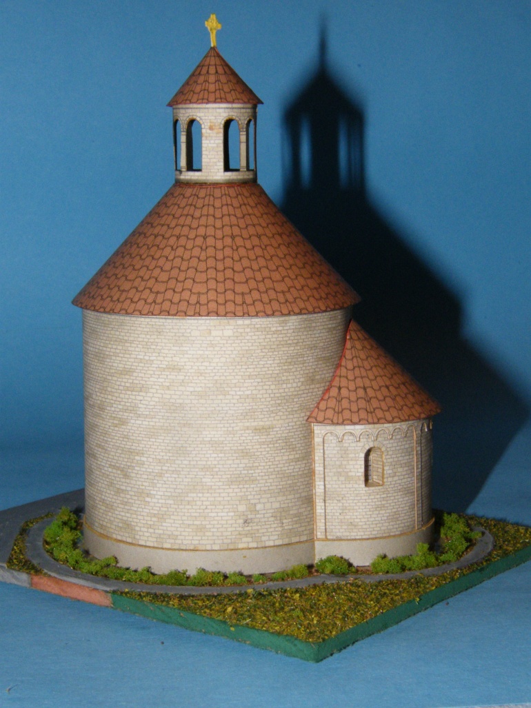 Rotunda Sv. Kříže menšího (Plná velikost v novém okně) Rotunda Sv. Kříže menšího