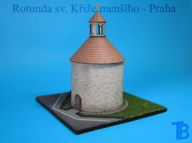 Rotunda sv. Kříže menšího - Praha (Plná velikost v novém okně) Rotunda sv. Kříže menšího - Praha