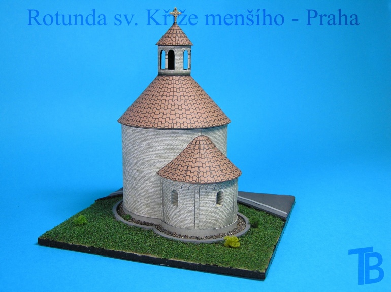 Rotunda sv. Kříže menšího - Praha (Plná velikost v novém okně) Rotunda sv. Kříže menšího - Praha