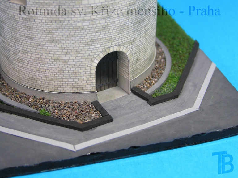 Rotunda sv. Kříže menšího - Praha (Plná velikost v novém okně) Rotunda sv. Kříže menšího - Praha