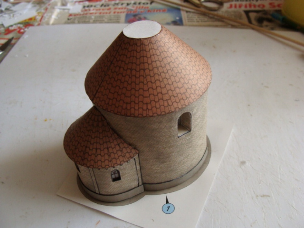 rotunda Sv.Kříže Menšího (Plná velikost v novém okně) rotunda Sv.Kříže Menšího