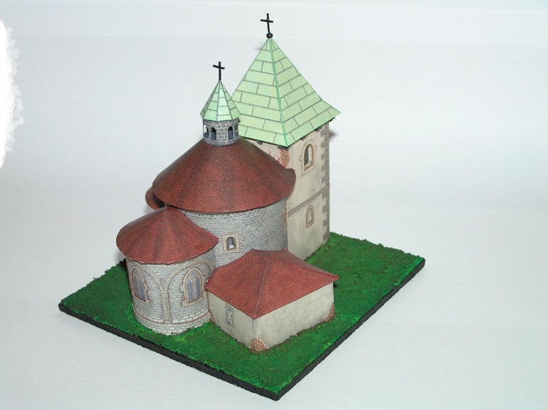 Rotunda Nanebevzetí Panny Marie - Holubice (Plná velikost v novém okně) Rotunda Nanebevzetí Panny Marie - Holubice