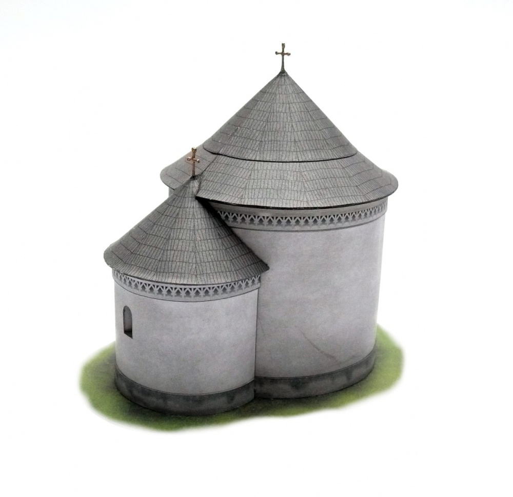 Rotunda sv. Kríža, Križovany n.Dudváhom (Plná velikost v novém okně) Rotunda sv. Kríža, Križovany n.Dudváhom