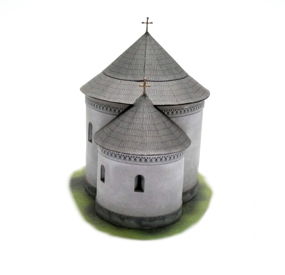 Rotunda sv. Kríža, Križovany n.Dudváhom (Plná velikost v novém okně) Rotunda sv. Kríža, Križovany n.Dudváhom