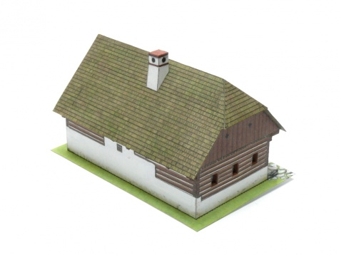 Roubený dům z Pošumaví Roubený dům z Pošumaví