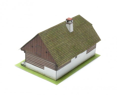Roubený dům z Pošumaví Roubený dům z Pošumaví