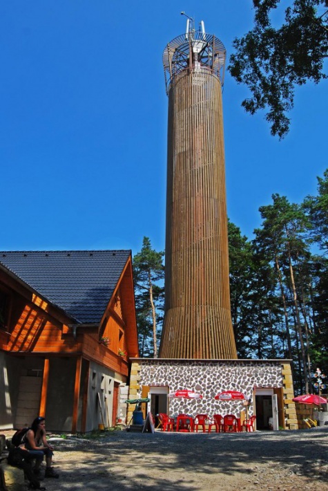 rozhledna Na Stráži - Sloup rozhledna Na Stráži - Sloup