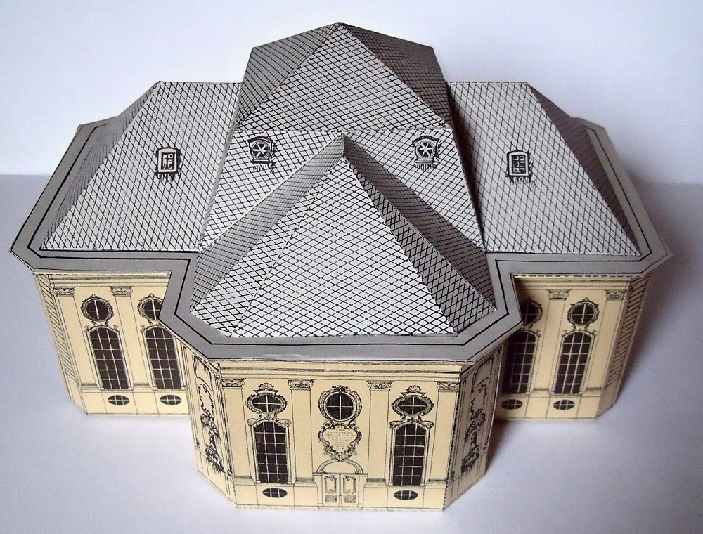 Saarbrücken, Ludwigskirche (Plná velikost v novém okně) Saarbrücken, Ludwigskirche