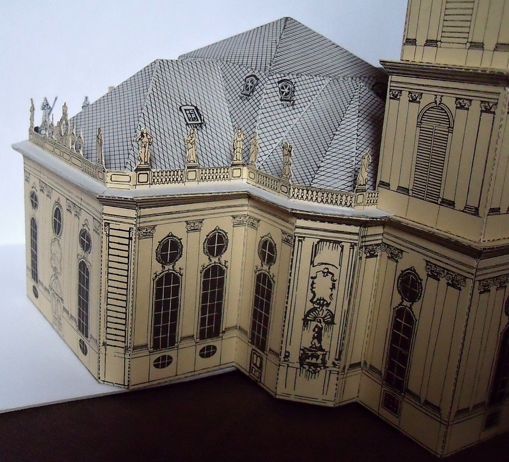 Saarbrücken, Ludwigskirche (Plná velikost v novém okně) Saarbrücken, Ludwigskirche