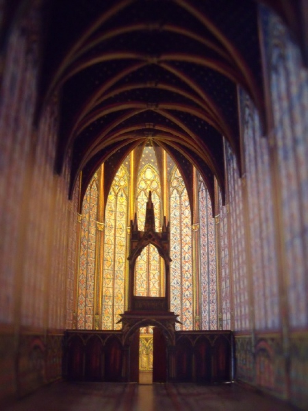 Sainte-Chapelle Paris (Plná velikost v novém okně) Sainte-Chapelle Paris