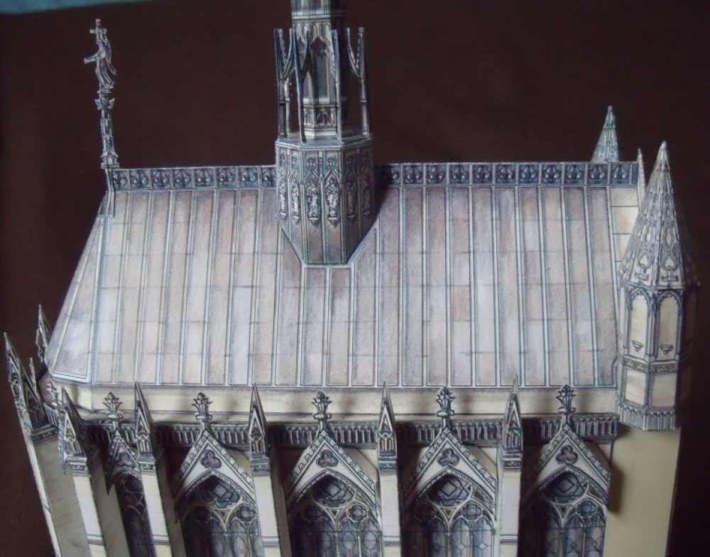 Sainte-Chapelle Paris (Plná velikost v novém okně) Sainte-Chapelle Paris