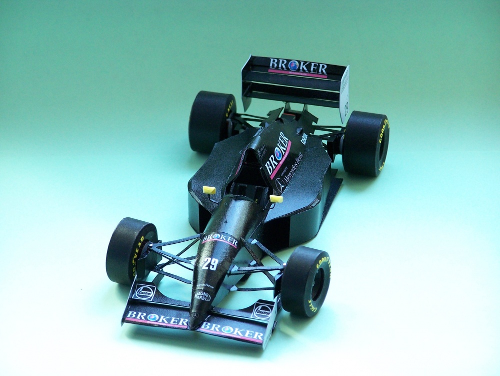 Sauber C 13 Imola 1994 (Plná velikost v novém okně) Sauber C 13 Imola 1994