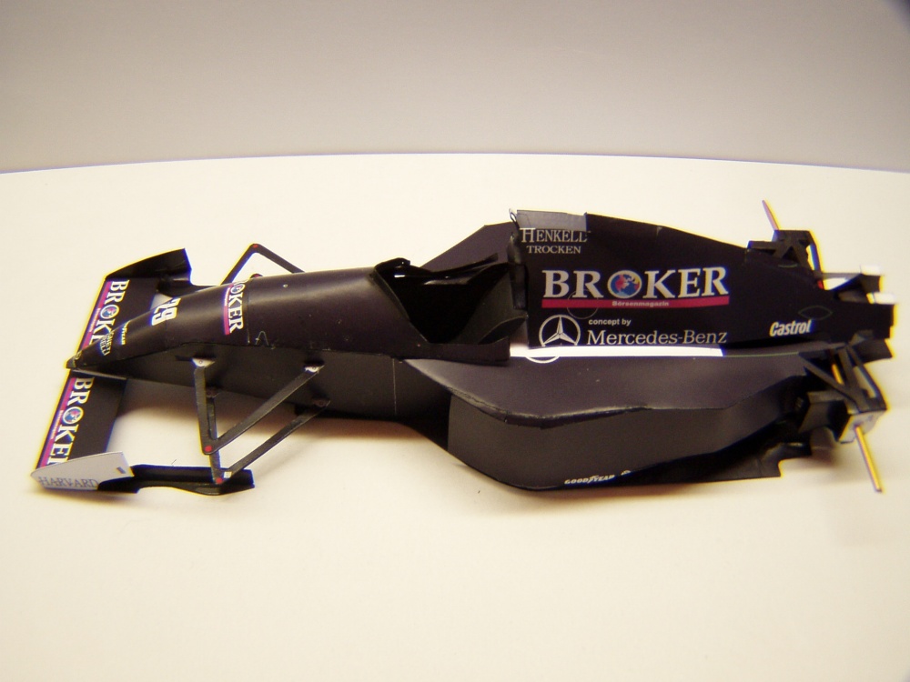 Sauber C13, 1994, K. Wendlinger (Plná velikost v novém okně) Sauber C13, 1994, K. Wendlinger