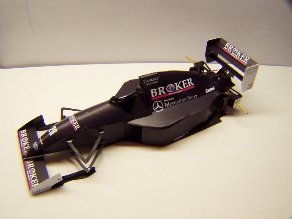 Sauber C13, 1994, K. Wendlinger (Plná velikost v novém okně) Sauber C13, 1994, K. Wendlinger