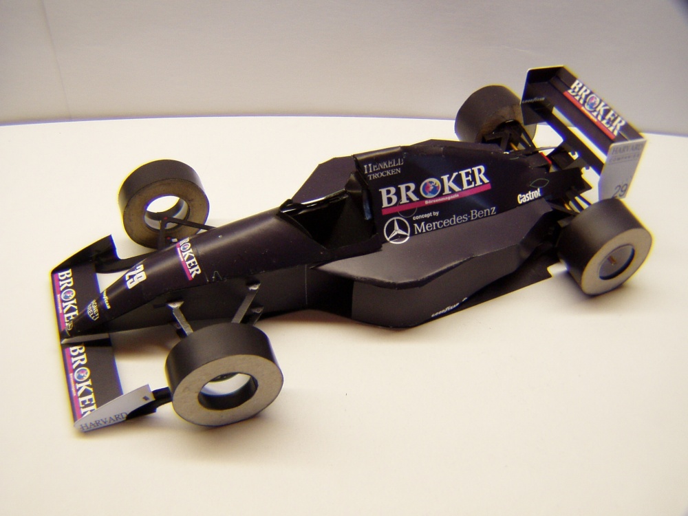 Sauber C13, 1994, K. Wendlinger (Plná velikost v novém okně) Sauber C13, 1994, K. Wendlinger
