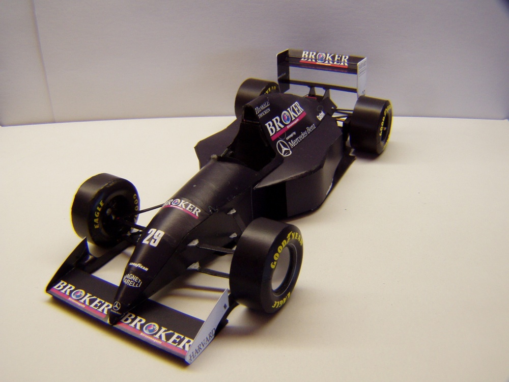 Sauber C13, 1994, K. Wendlinger (Plná velikost v novém okně) Sauber C13, 1994, K. Wendlinger