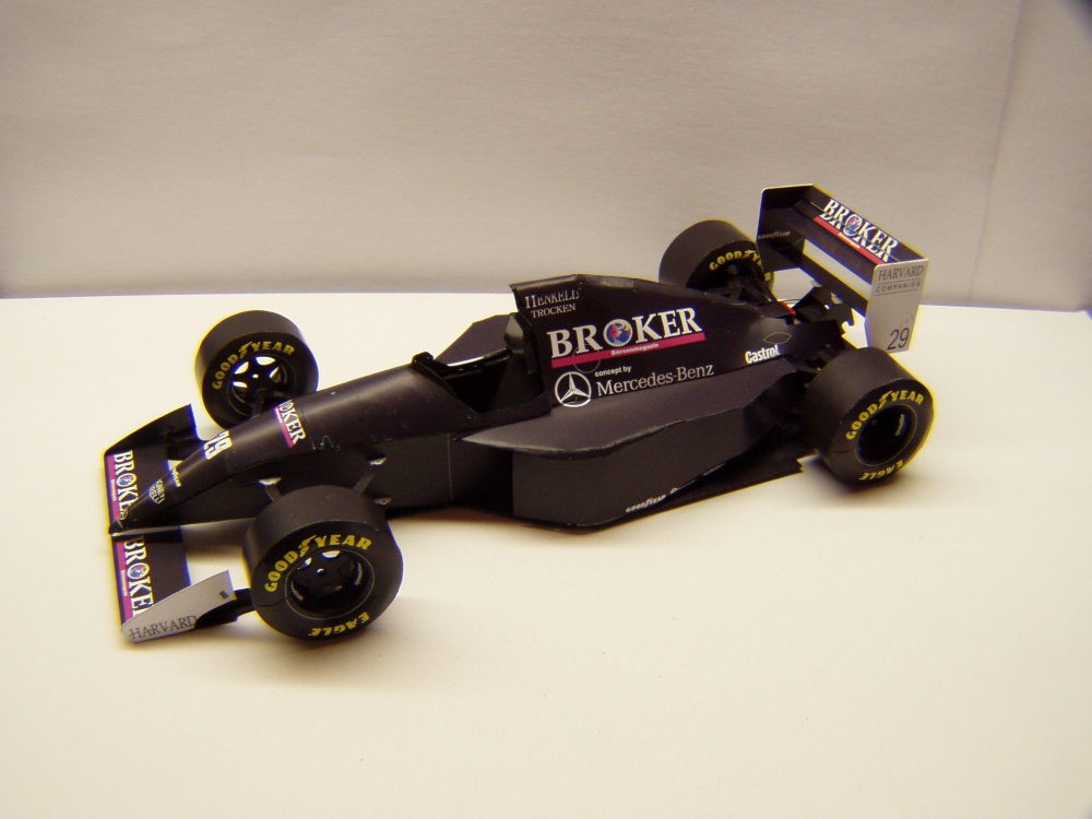 Sauber C13, 1994, K. Wendlinger (Plná velikost v novém okně) Sauber C13, 1994, K. Wendlinger