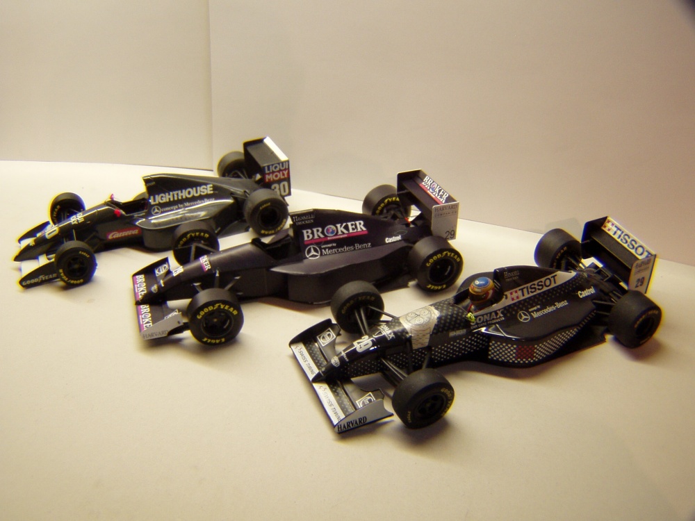 Sauber C13, 1994, K. Wendlinger (Plná velikost v novém okně) Sauber C13, 1994, K. Wendlinger