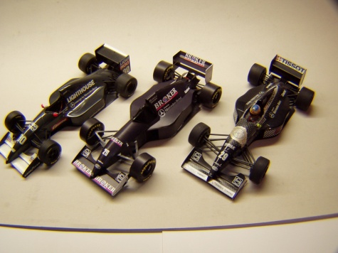 Sauber C13, 1994, K. Wendlinger Sauber C13, 1994, K. Wendlinger