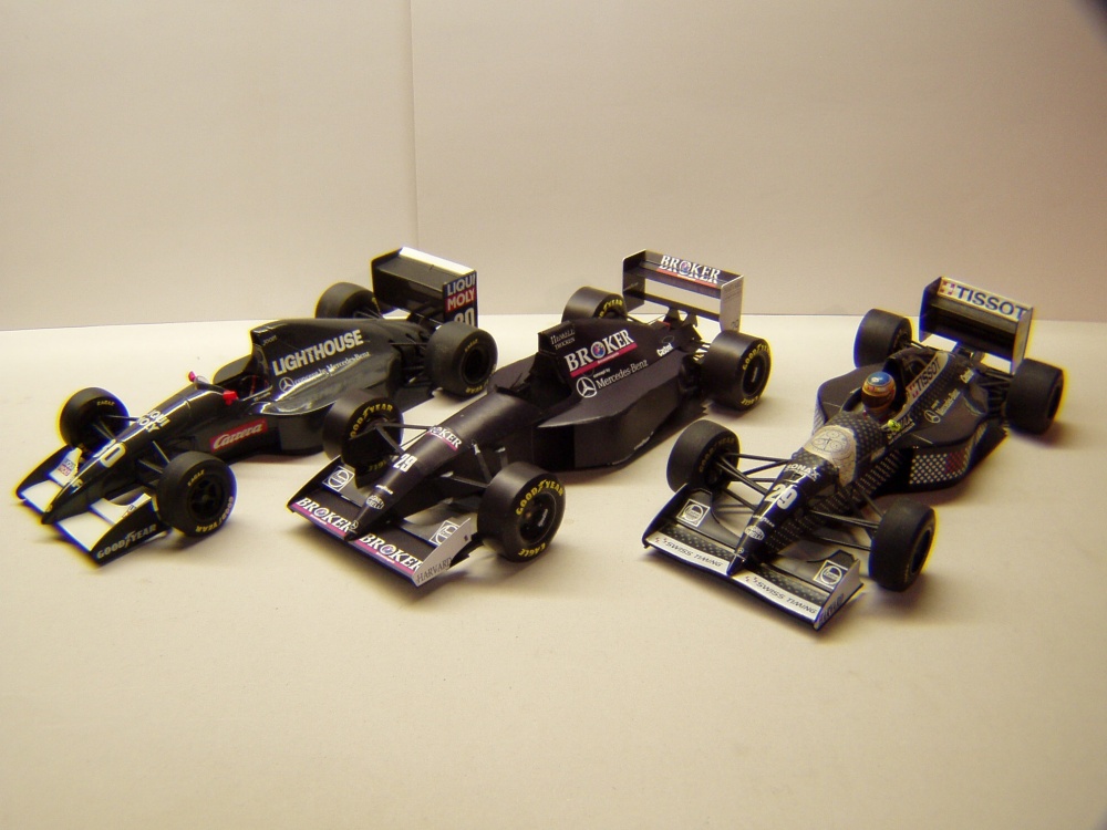 Sauber C13, 1994, K. Wendlinger (Plná velikost v novém okně) Sauber C13, 1994, K. Wendlinger