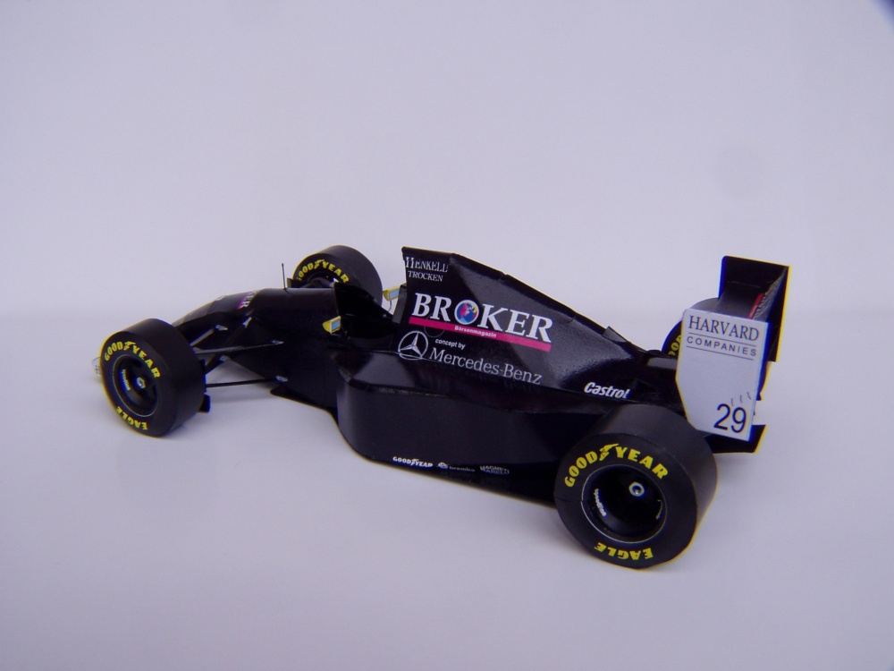 Sauber C13, 1994, K. Wendlinger (Plná velikost v novém okně) Sauber C13, 1994, K. Wendlinger