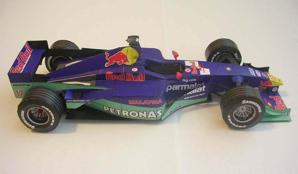 Sauber C19, 2000 Mika Salo (Plná velikost v novém okně) Sauber C19, 2000 Mika Salo