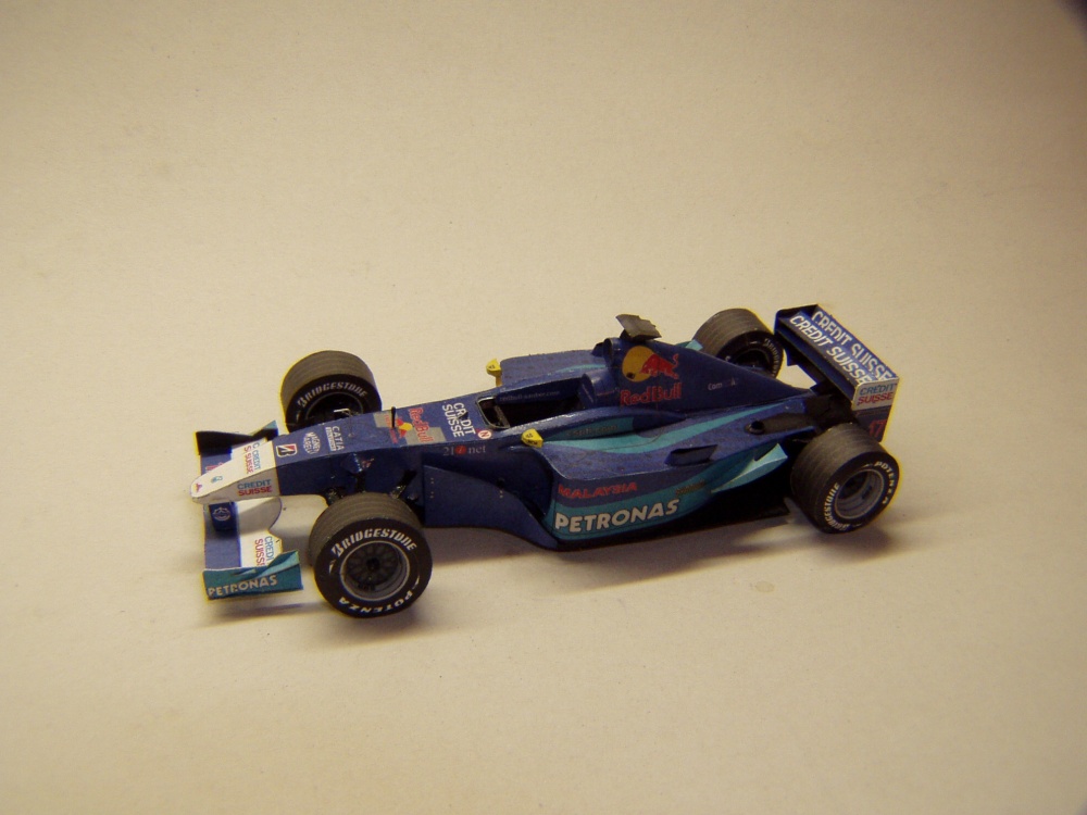 Sauber C20, 2001, K. Raikkonen (Plná velikost v novém okně) Sauber C20, 2001, K. Raikkonen