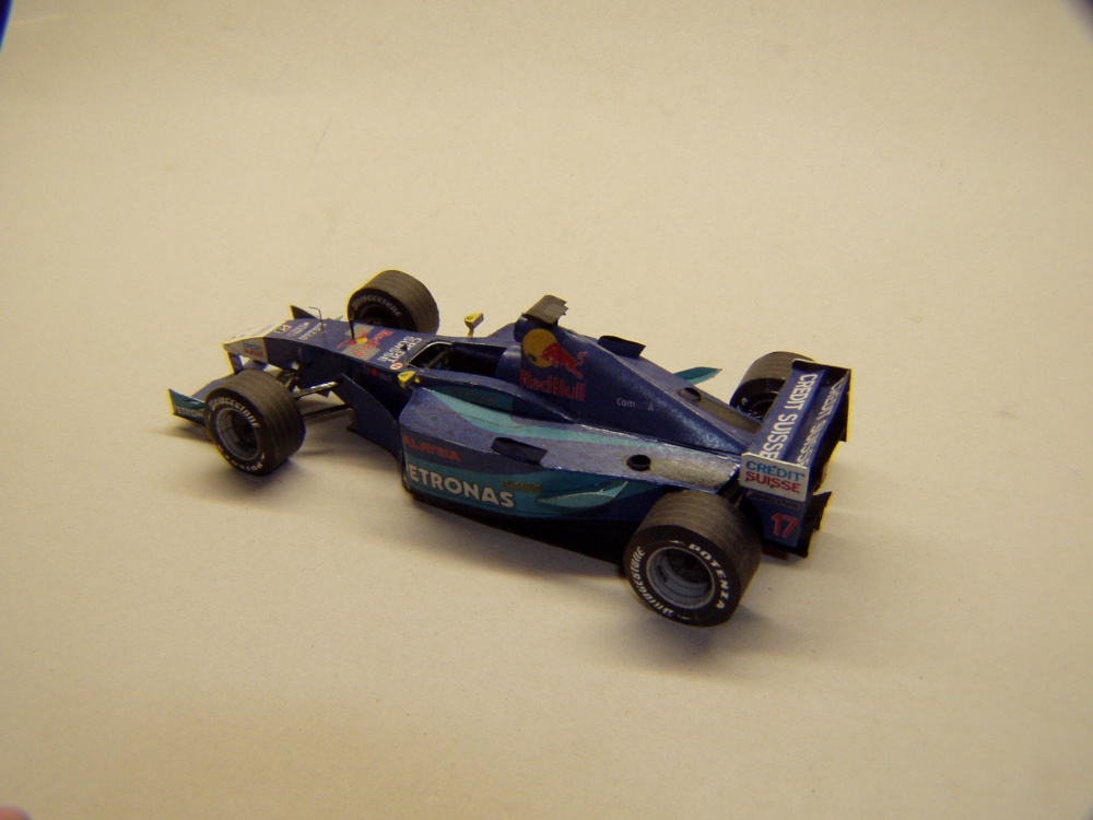 Sauber C20, 2001, K. Raikkonen (Plná velikost v novém okně) Sauber C20, 2001, K. Raikkonen