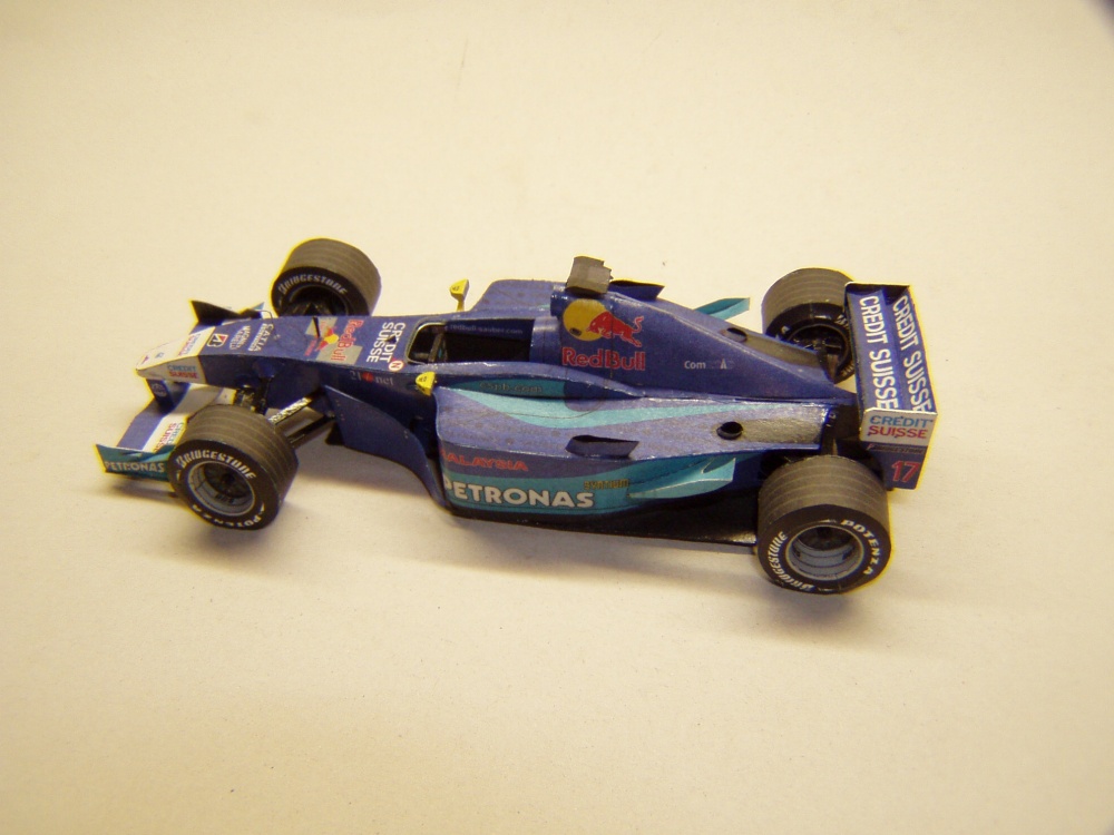 Sauber C20, 2001, K. Raikkonen (Plná velikost v novém okně) Sauber C20, 2001, K. Raikkonen