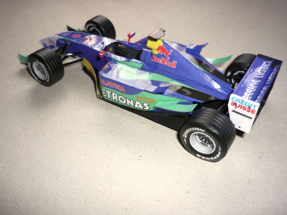 Sauber C22 - Nick Heidfeld - 2003 (Plná velikost v novém okně) Sauber C22 - Nick Heidfeld - 2003