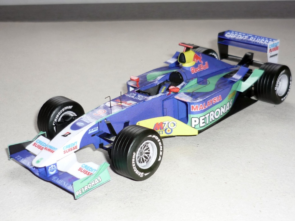 Sauber C22 - Nick Heidfeld - 2003 (Plná velikost v novém okně) Sauber C22 - Nick Heidfeld - 2003