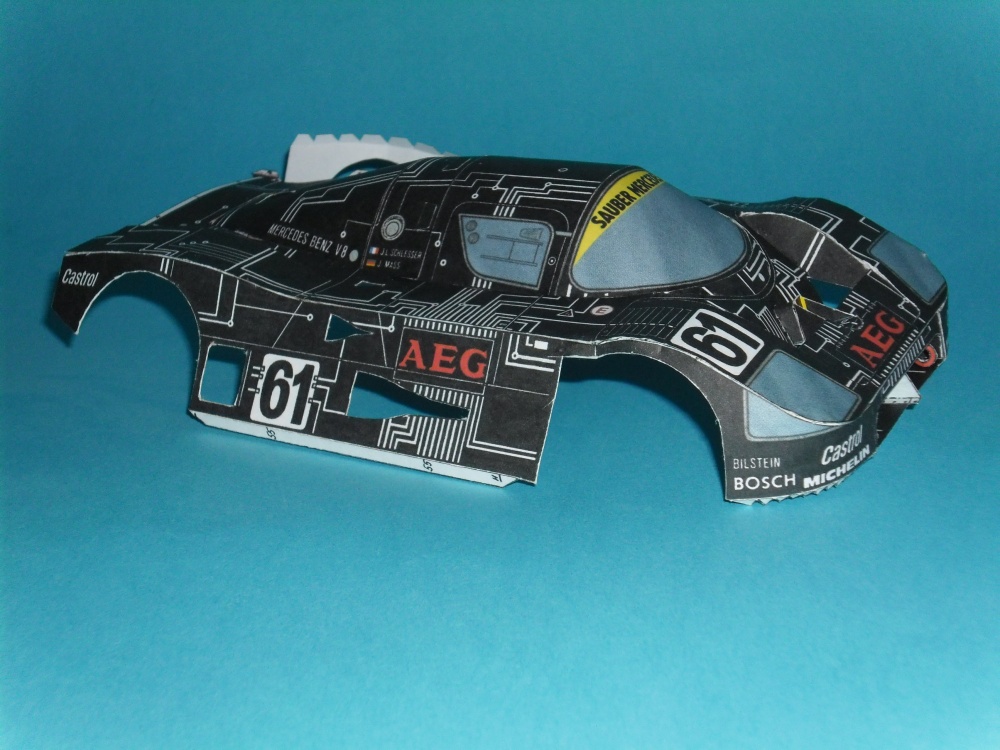 Sauber Mercedes C9 1988 (Plná velikost v novém okně) Sauber Mercedes C9 1988