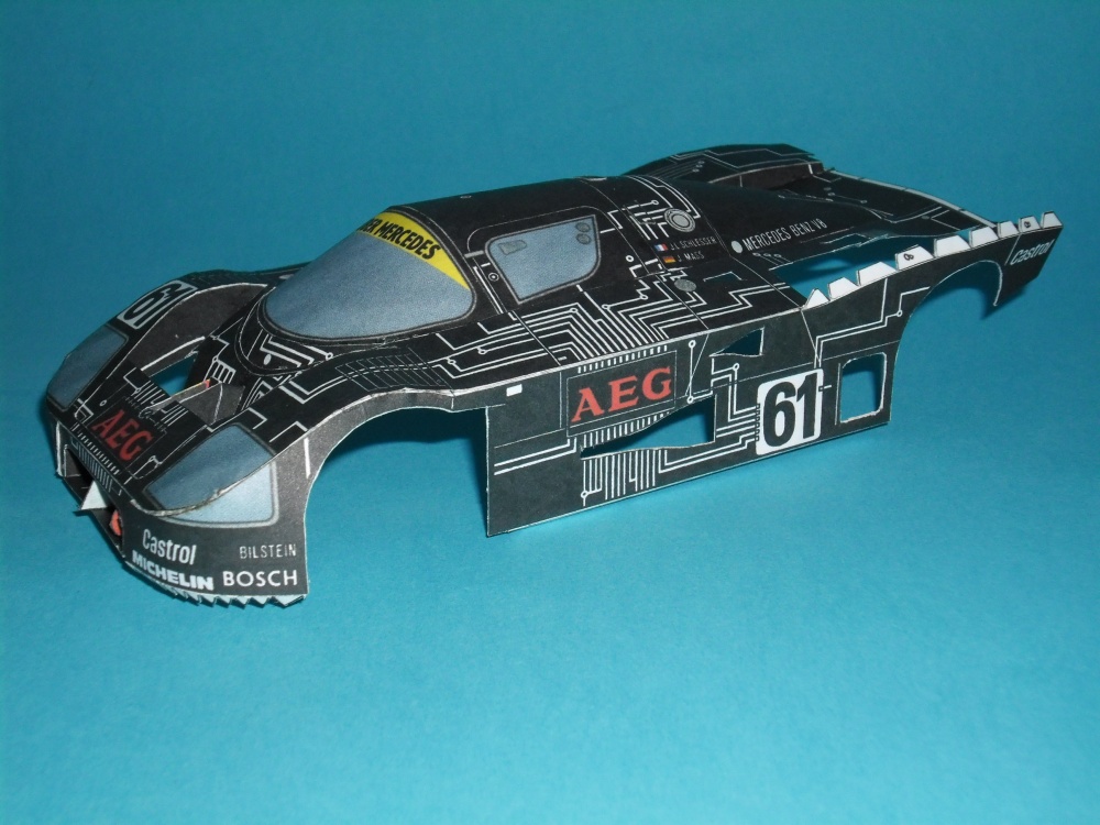Sauber Mercedes C9 1988 (Plná velikost v novém okně) Sauber Mercedes C9 1988
