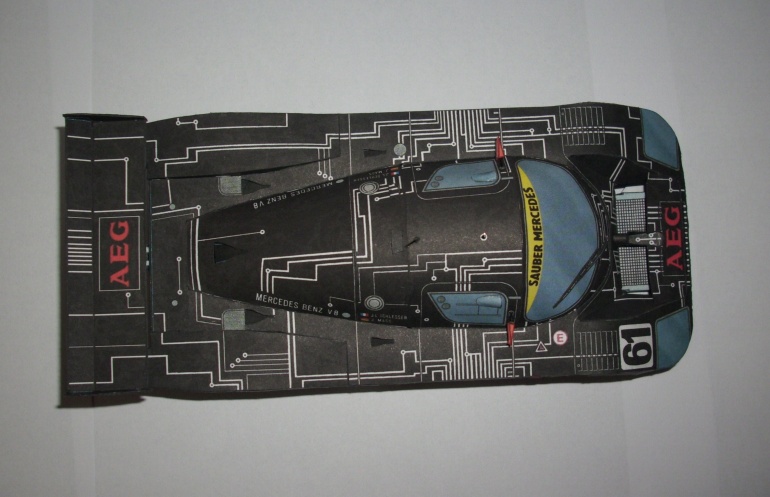 Sauber Mercedes C9 1988 (Pln� velikost v nov�m okn�) Sauber Mercedes C9 1988