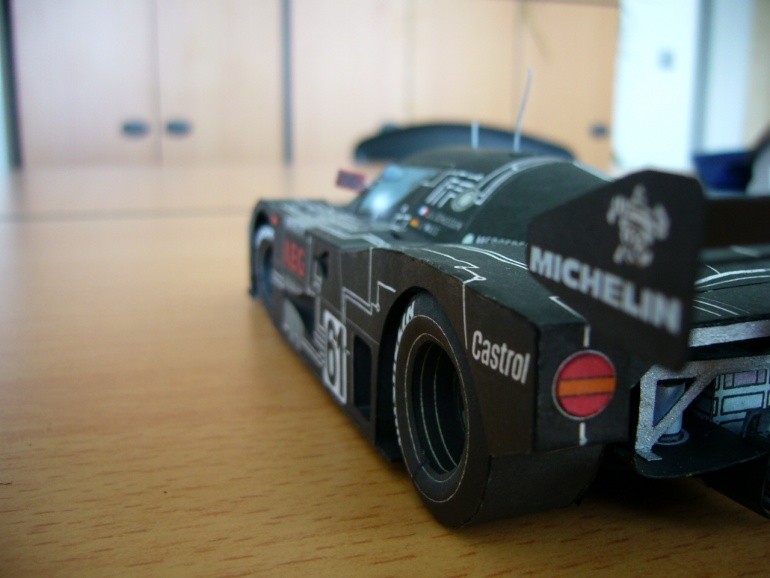 Sauber Mercedes C9 (Pln� velikost v nov�m okn�) Sauber Mercedes C9