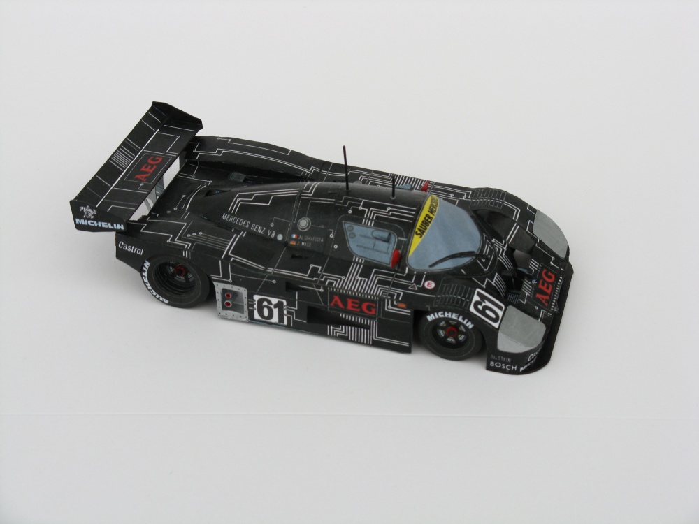 Sauber Mercedes C9 - 1988 (Plná velikost v novém okně) Sauber Mercedes C9 - 1988