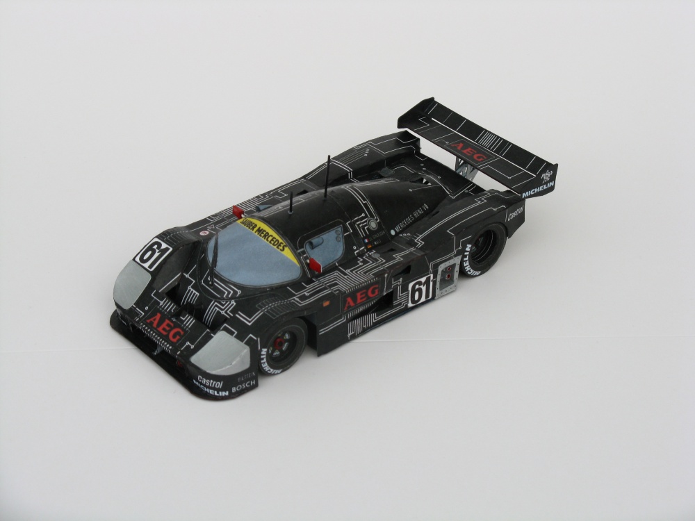 Sauber Mercedes C9 - 1988 (Pln� velikost v nov�m okn�) Sauber Mercedes C9 - 1988