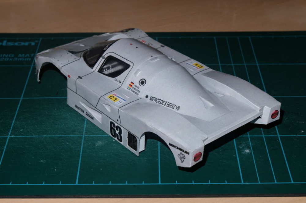 Sauber Mercedes C9 1989 (recolor) (Plná velikost v novém okně) Sauber Mercedes C9 1989 (recolor)