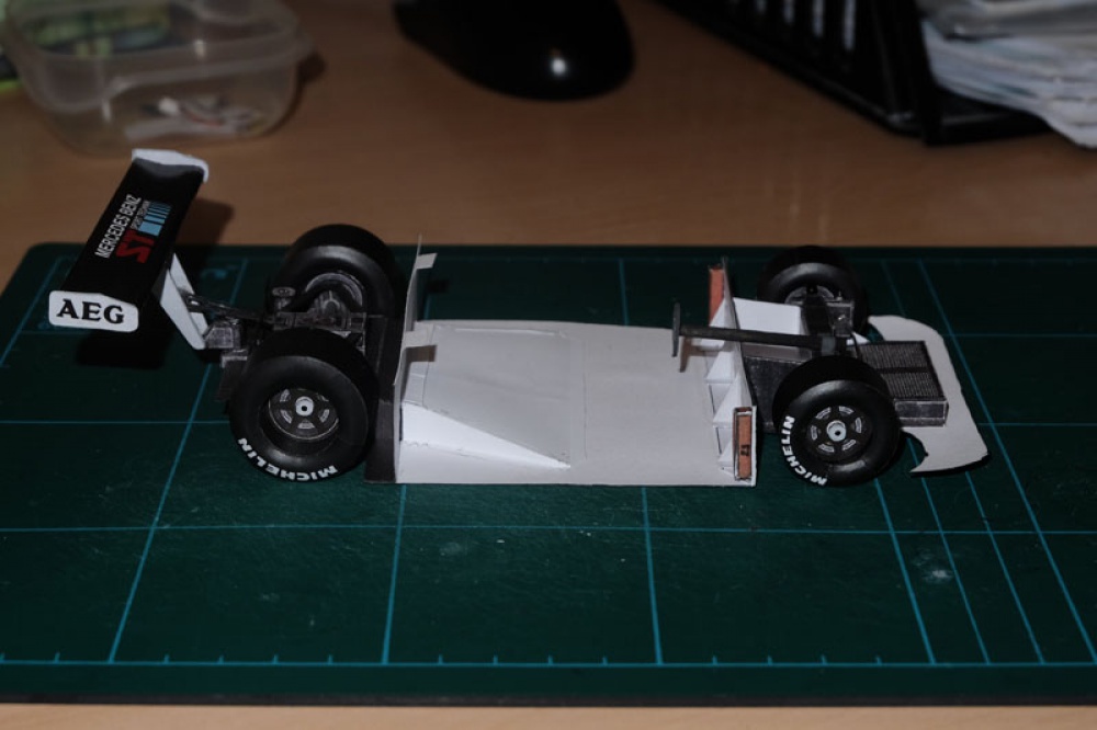Sauber Mercedes C9 1989 (recolor) (Plná velikost v novém okně) Sauber Mercedes C9 1989 (recolor)