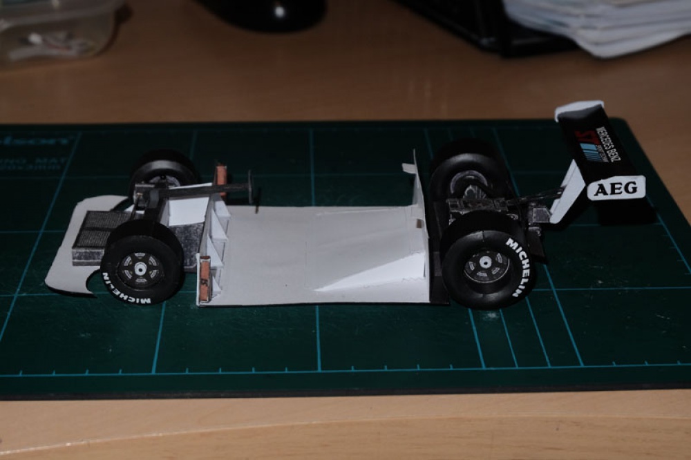 Sauber Mercedes C9 1989 (recolor) (Plná velikost v novém okně) Sauber Mercedes C9 1989 (recolor)