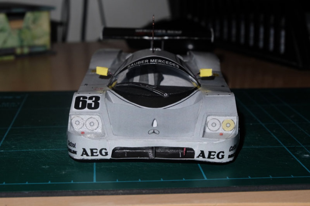 Sauber Mercedes C9 1989 (recolor) (Plná velikost v novém okně) Sauber Mercedes C9 1989 (recolor)