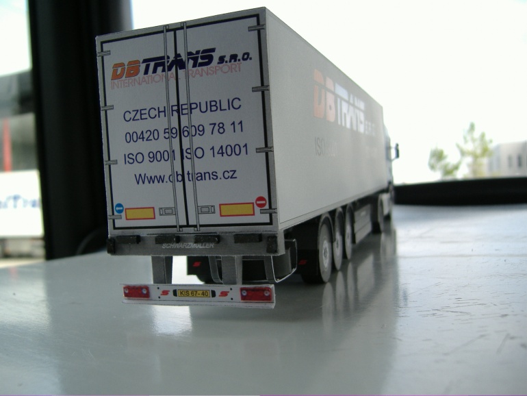 SCANIA a FRIGO návěs (Plná velikost v novém okně) SCANIA a FRIGO návěs