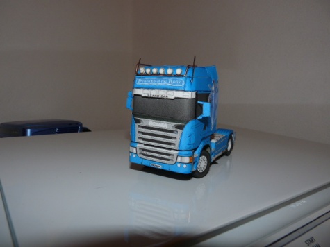 Scania R580 V8 Blue Eagle +Návěs Schwarzmuller Scania R580 V8 Blue Eagle +Návěs Schwarzmuller