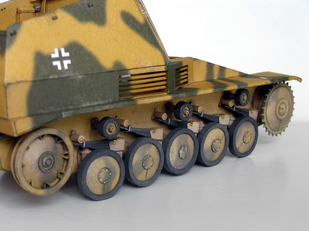 Sd.Kfz. 124 Wespe (Plná velikost v novém okně) Sd.Kfz. 124 Wespe