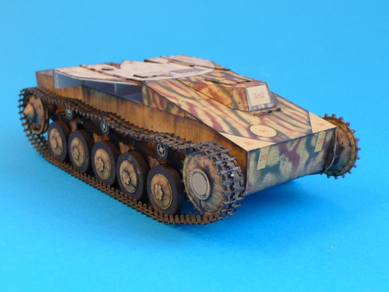 Sd. Kfz. 124 Wespe (Plná velikost v novém okně) Sd. Kfz. 124 Wespe